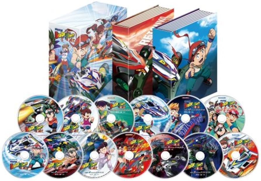 Amazon.com: 「爆走兄弟レッツ&ゴー!!MAX」DVD-BOX(完全生産限定版
